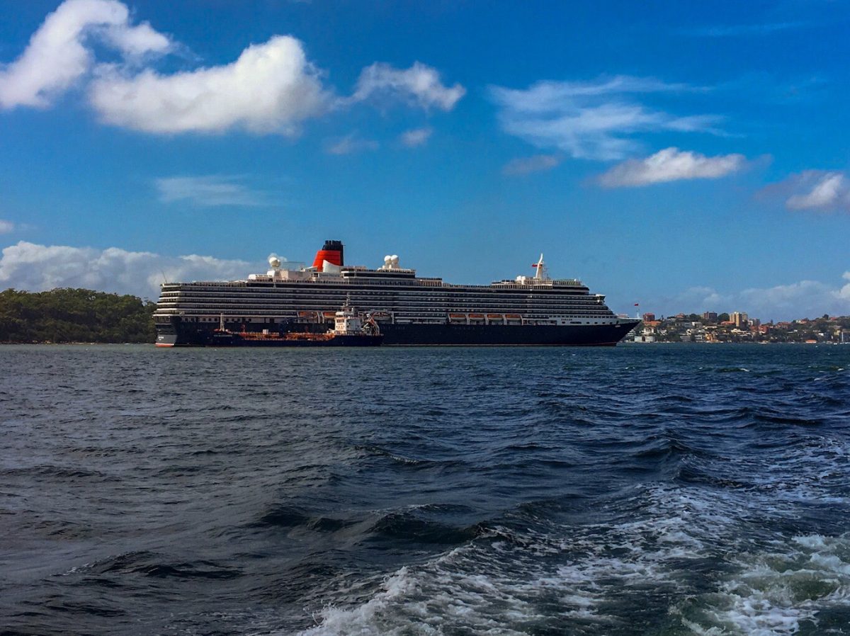 Queen Victoria at Sea, Sydney Harbor