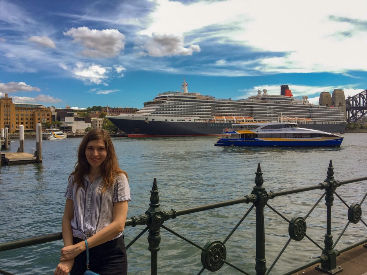 Queen Victoria, Sydney Harbor